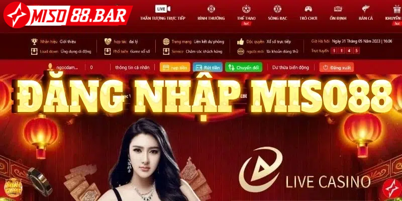 Hướng dẫn đăng nhập Miso88 cùng website và app 